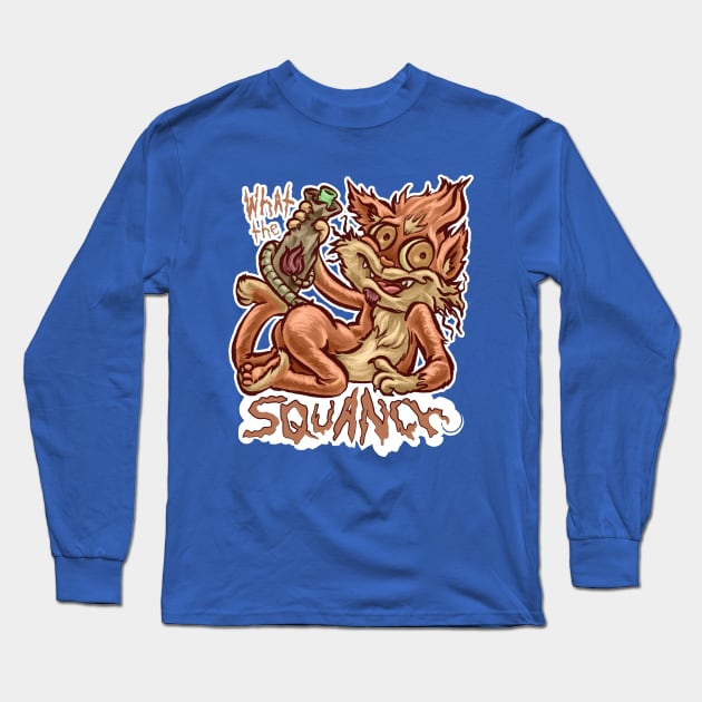 What the Squanch Long Sleeve T-Shirt by majanation